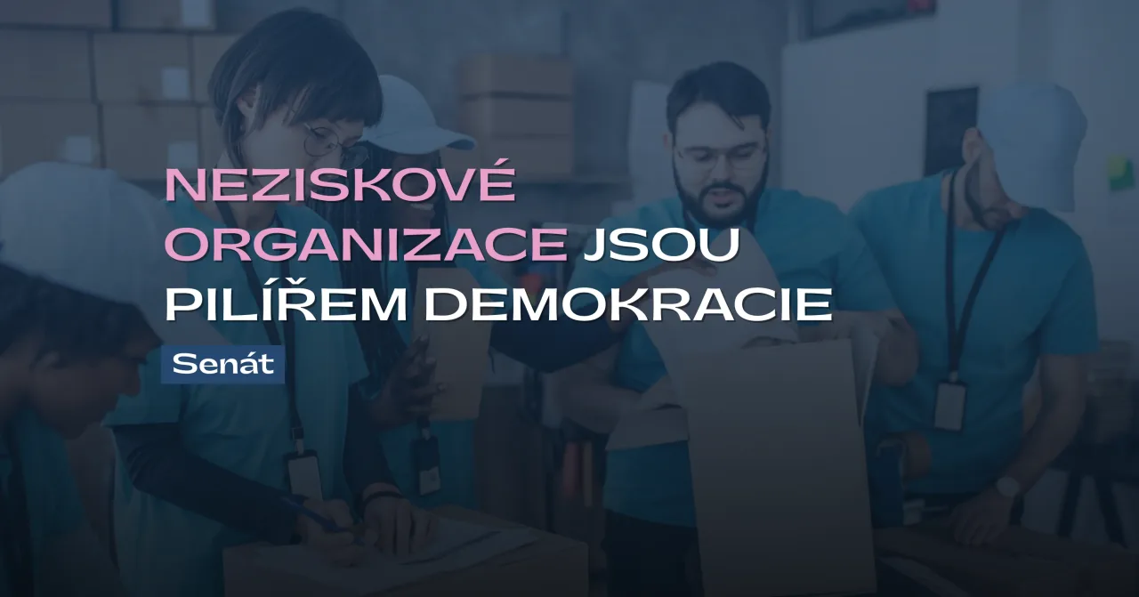Neziskové organizace jsou pilířem demokracie