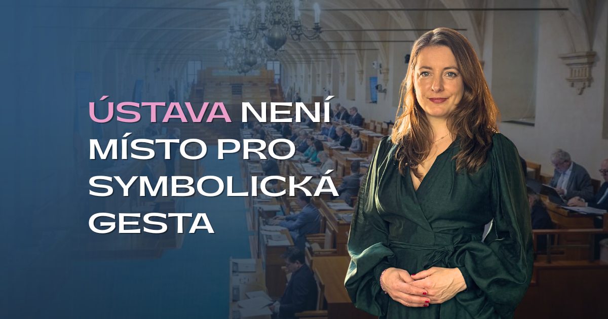 Proč jsem nepodpořila senátní návrh změny ústavy obsahující právo platit hotově a zůstat offline aneb Ústava není trhací kalendář