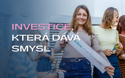 Nová dětská skupina v Libčicích: investice, která dává smysl