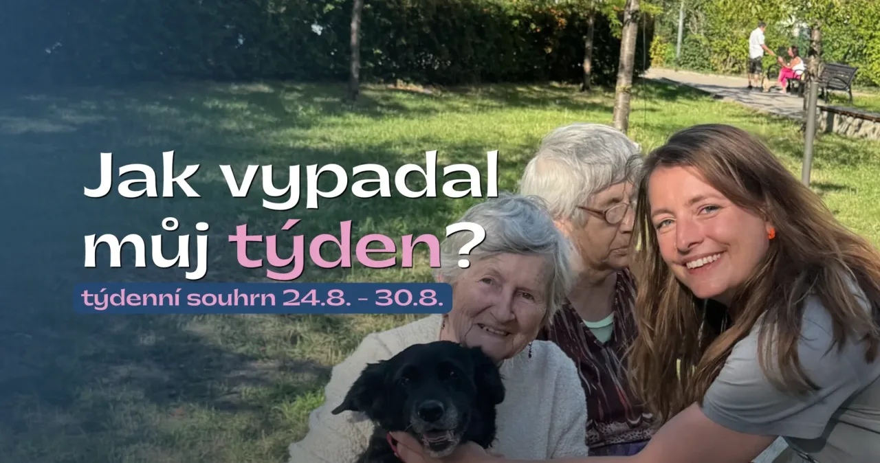 Můj týden: start kampaně a první kilometry mezi vámi – 24. – 30. srpna 2026