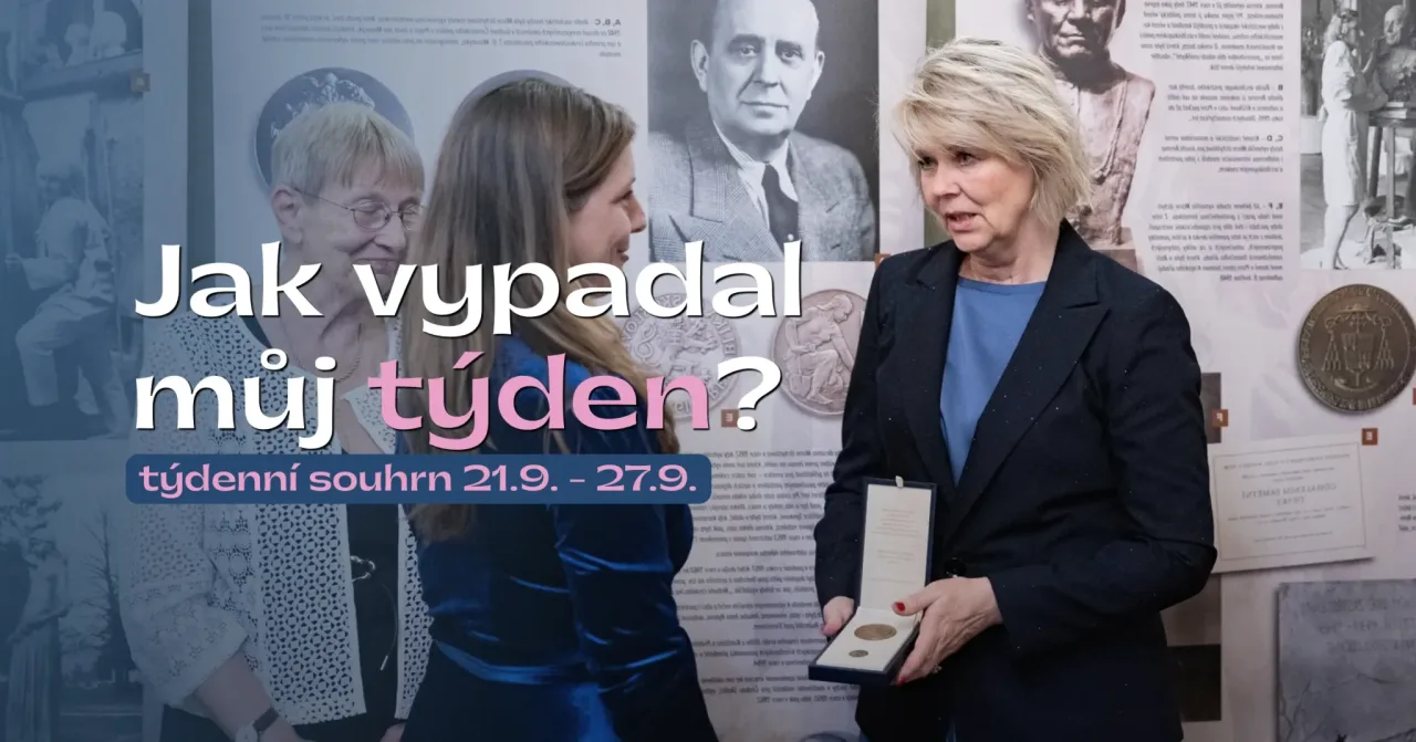 Další týden plný práce, setkávání a příběhů – 21. až 27. září 2026